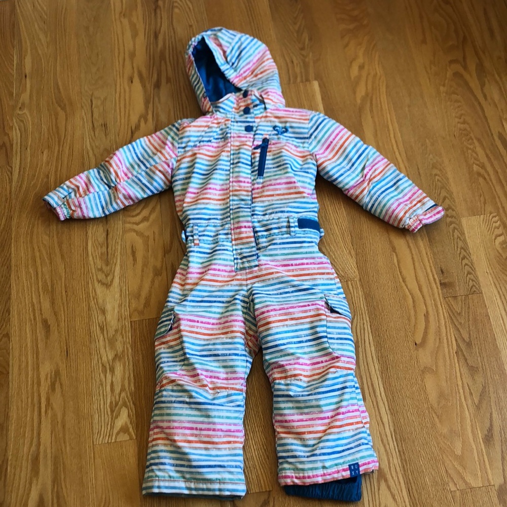 Girls Roxy 4/5 One-piece Snowsuit